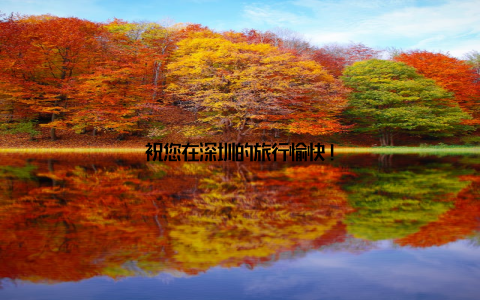 祝您在深圳的旅行愉快!